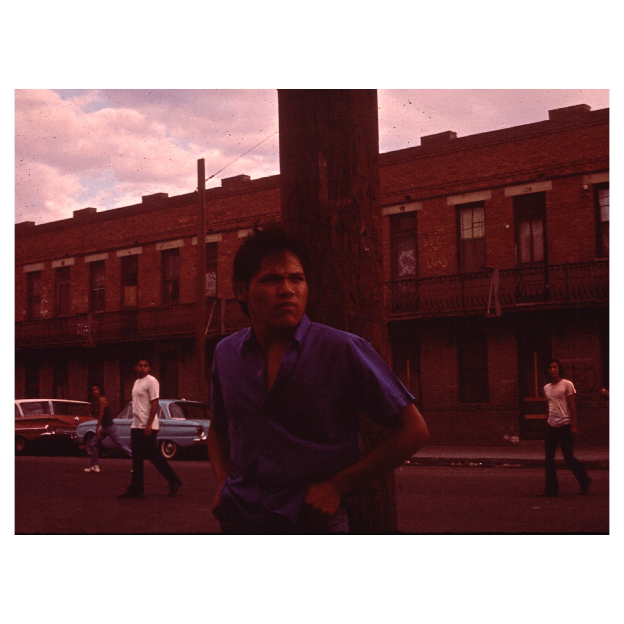 Decorative "El Paso's Second Ward Neighborhood" Poster | High - Quality Print | Repositionable Adhesive - Pasquín