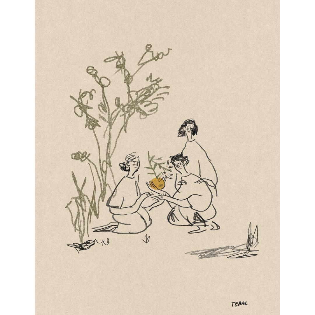 Decorative "Generosidad" by Tebal Poster | High - Quality Print | Repositionable Adhesive - Pasquín