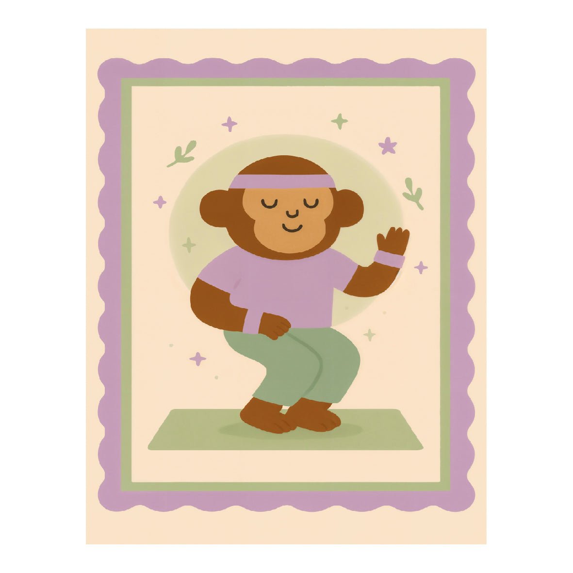 Decorative "Super Friends Collection: Stamp Version" Poster | High - Quality Print | Repositionable Adhesive - Pasquín