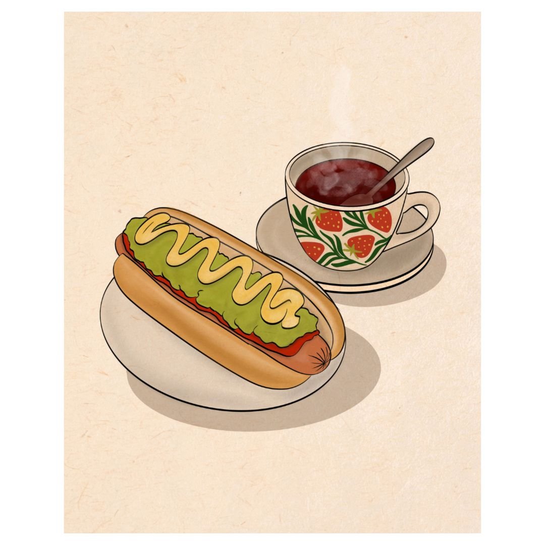 Pasquín Completada Collection "Completo & Tecito" by Lina Foret - Reusable Peel - and - Stick Poster - Pasquín