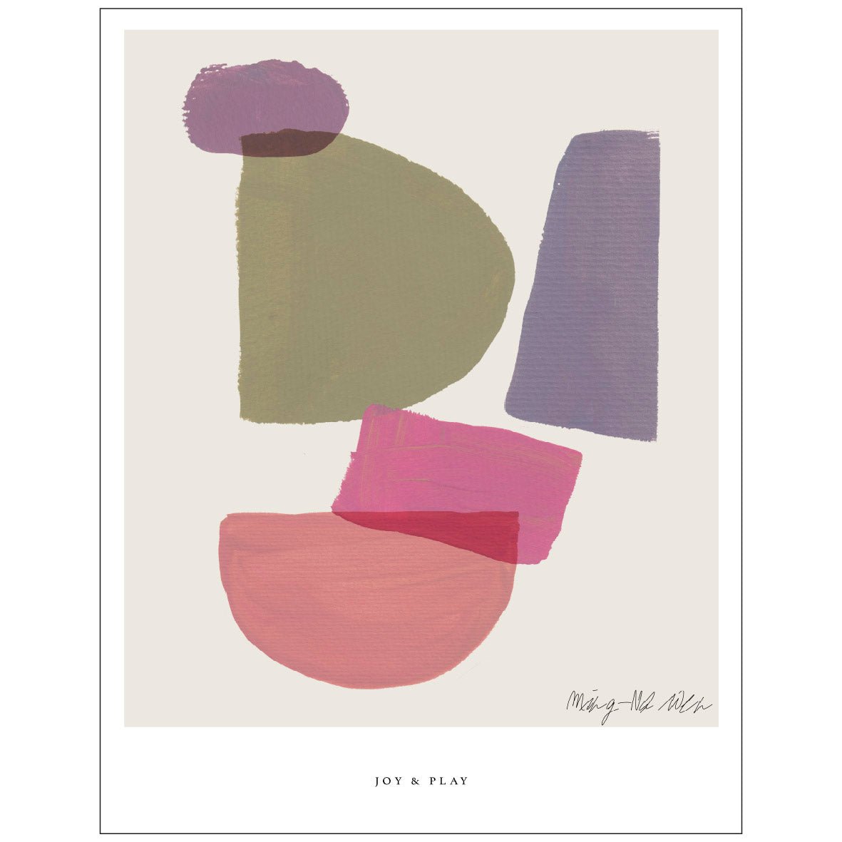 Pieces in Play Reusable Peel - and - Stick Poster - Pasquín