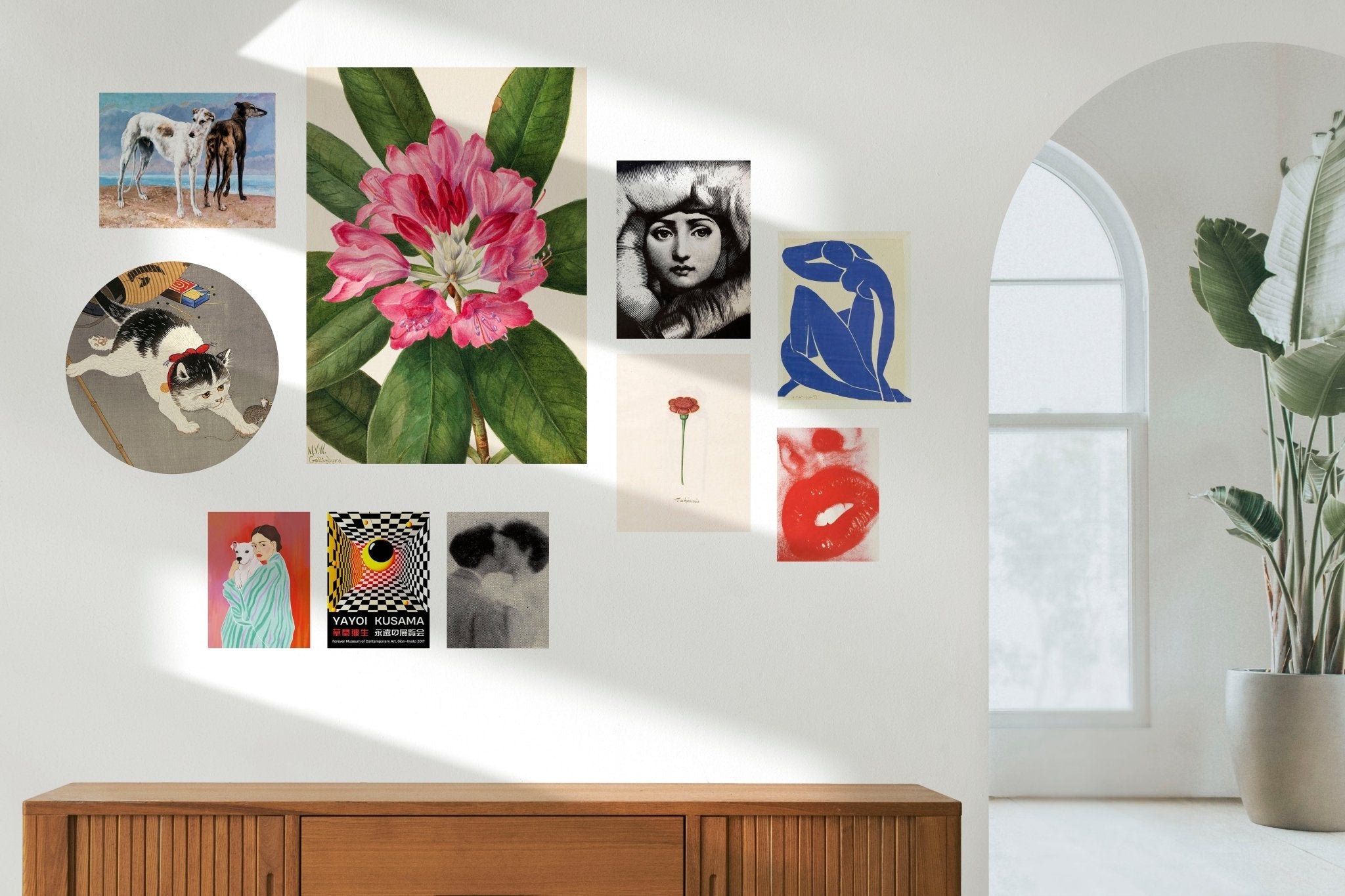 One large artwork or several small ones: What works best? - Pasquín