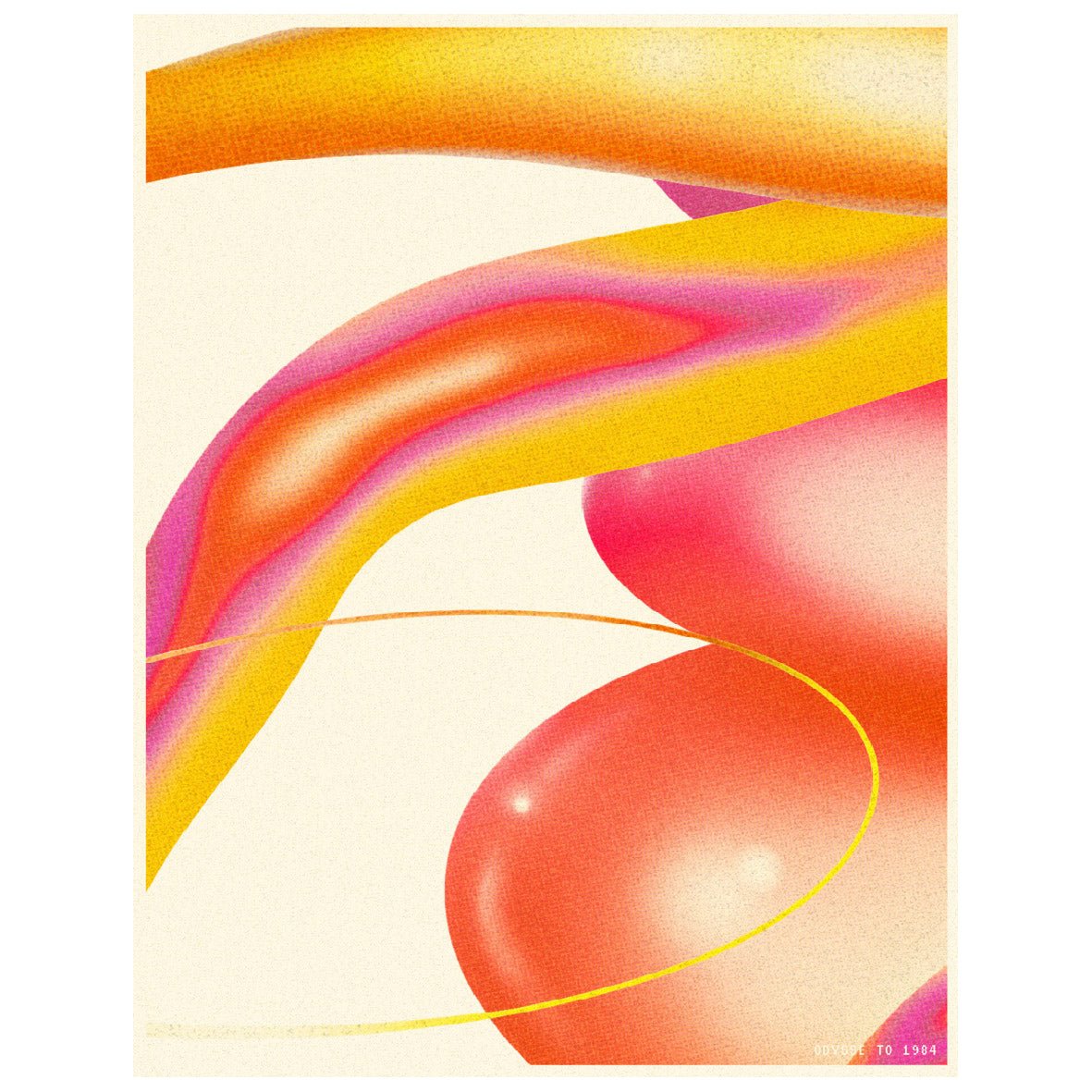 Groovy Wall Art Reusable Peel - and - Stick Poster - Pasquín