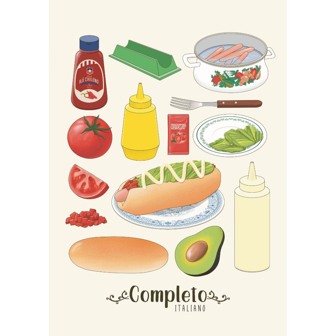 Pasquín Completada Collection "Completo Italiano" by Leandro Antonio Art - Reusable Peel - and - Stick Poster - Pasquín